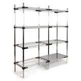 Rieber Edelstahl Regalsystem