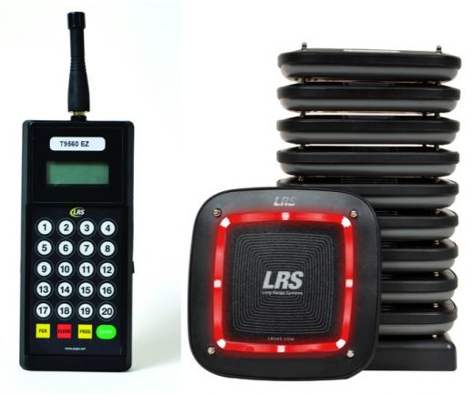 LRS Funkruf - Gastruf - Set mit 10 Pager