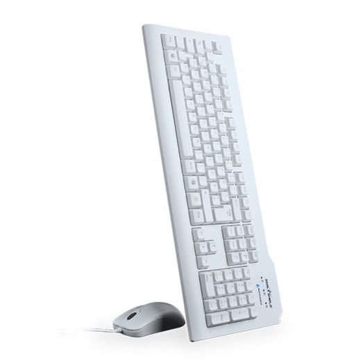 Seal Shield Maus+Tastatur COMBO weiß (USB, IP68)