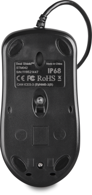 Seal Shield Silver Storm STM042 Maus schwarz (USB, IP68)