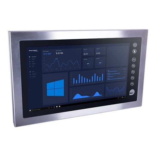 Panel-PC 21,5 Calmo 2F0M1 Edelstahl