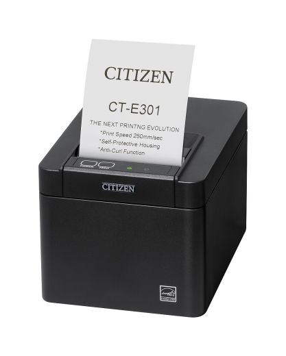 CITIZEN CT-E301 | LAN, USB, Seriell, schwarz