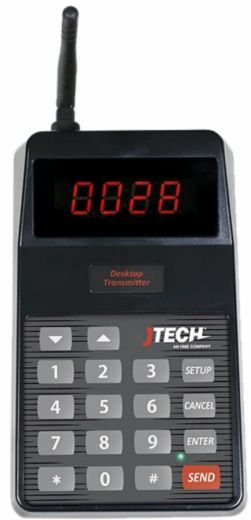 JTECH Neo - Gastruf - Set mit 10 ComPass Pager