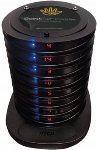 JTECH GuestCall Coaster Ladestation