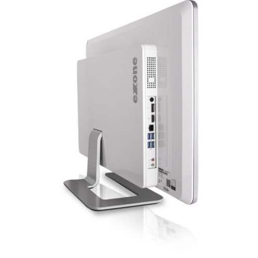 exone AIO 23,6 All-in-One PC | Non-Touch weiß i5-10400 SSD W10Pro