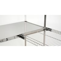 Edelstahl Regalboden - Regaltiefe 600 mm - Breite 756 mm
