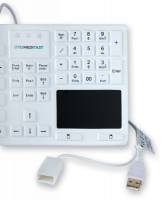 Meditast T1TPW Silikontastatur Touchpad (IP68, weiß)