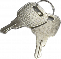 Ersatzschlüssel 2 St. für Kassenlade Metapace K-1 Standard Schließung 1